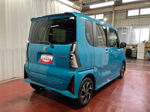 タントカスタムX届出済未使用車 元展示車 衝突被害軽減システム 禁煙 両側電動スライドドア シートヒーター スマートキー LEDヘッドランプ オートライト オートマチックハイビーム 運転席エアバッグ 助手席エアバッグ(長崎県)の中古車