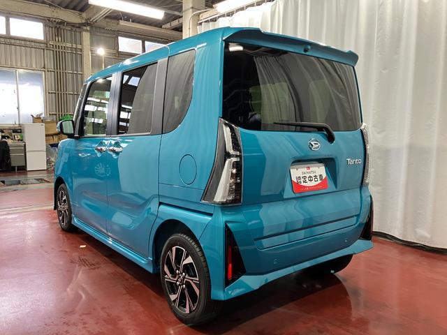 タントカスタムX届出済未使用車 元展示車 衝突被害軽減システム 禁煙 両側電動スライドドア シートヒーター スマートキー LEDヘッドランプ オートライト オートマチックハイビーム 運転席エアバッグ 助手席エアバッグ(長崎県)の中古車