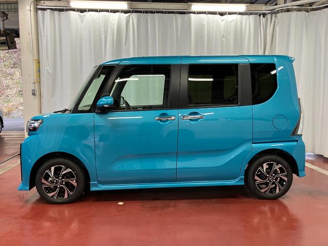 タントカスタムX届出済未使用車 元展示車 衝突被害軽減システム 禁煙 両側電動スライドドア シートヒーター スマートキー LEDヘッドランプ オートライト オートマチックハイビーム 運転席エアバッグ 助手席エアバッグ(長崎県)の中古車