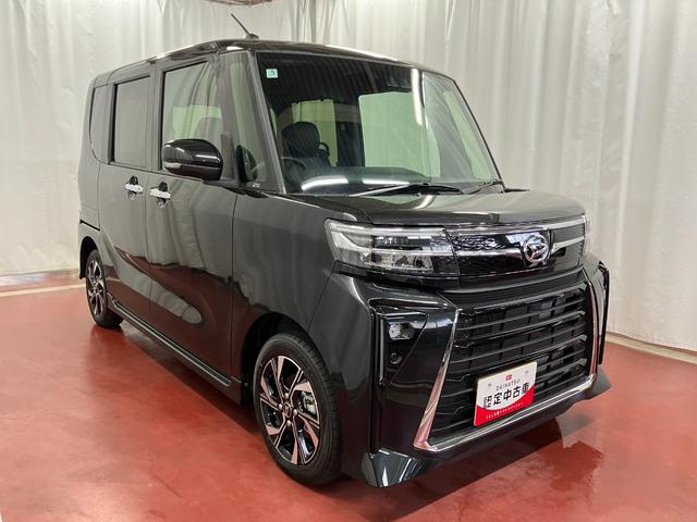 タントカスタムX届出済未使用車 元展示車 衝突被害軽減システム 禁煙 両側電動スライドドア シートヒーター スマートキー LEDヘッドランプ オートライト オートマチックハイビーム 運転席エアバッグ 助手席エアバッグ(長崎県)の中古車