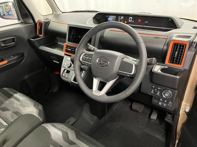 タントファンクロスターボ届出済未使用車 元展示車 1オーナー ターボ アイドリングストップ 禁煙 スマートキー LEDヘッドランプ シートヒーター 衝突被害軽減システム 車線逸脱警報 オートライト オートマチックハイビーム(長崎県)の中古車