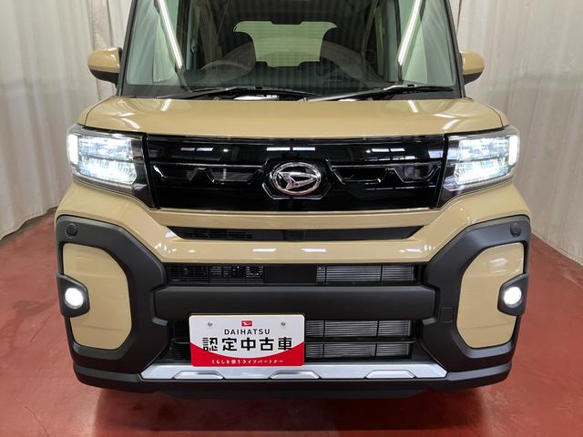 タントファンクロスターボ届出済未使用車 元展示車 1オーナー ターボ アイドリングストップ 禁煙 スマートキー LEDヘッドランプ シートヒーター 衝突被害軽減システム 車線逸脱警報 オートライト オートマチックハイビーム(長崎県)の中古車