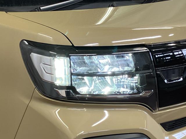 タントファンクロスターボ届出済未使用車 元展示車 1オーナー ターボ アイドリングストップ 禁煙 スマートキー LEDヘッドランプ シートヒーター 衝突被害軽減システム 車線逸脱警報 オートライト オートマチックハイビーム(長崎県)の中古車