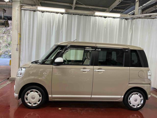 ムーヴキャンバスGホワイトアクセントVS SAIII下取車 ナビ TV オートマチックハイビーム 衝突被害軽減システム パノラマカメラ ブルートゥース 横滑り防止装置 エアバッグ スマートキー アイドリングストップ ETC ドライブレコーダー(長崎県)の中古車