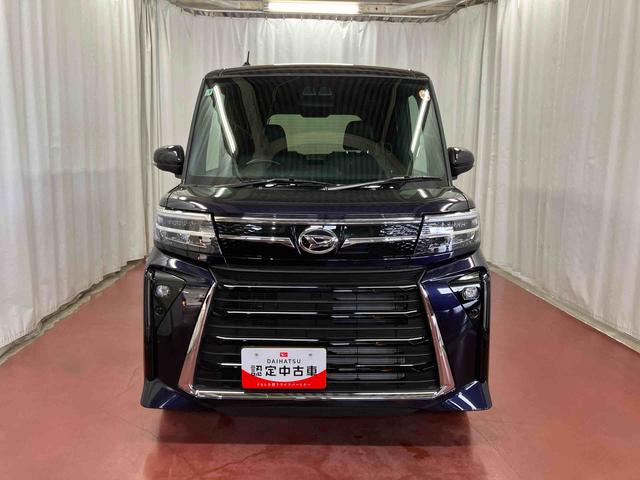 タントカスタムＸ届出済未使用車　元展示車　両側電動スライドドア　１オーナー　アイドリングストップ　レーンキープアシスト　電動格納ミラー　シートヒーター　禁煙　ＬＥＤヘッドランプ　スマートキー　オートマチックハイビーム（長崎県）の中古車
