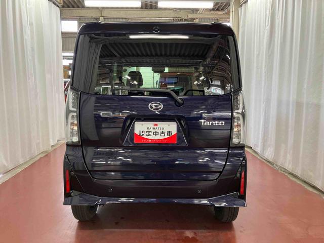 タントカスタムＸ届出済未使用車　元展示車　両側電動スライドドア　１オーナー　アイドリングストップ　レーンキープアシスト　電動格納ミラー　シートヒーター　禁煙　ＬＥＤヘッドランプ　スマートキー　オートマチックハイビーム（長崎県）の中古車