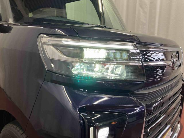 タントカスタムＸ届出済未使用車　元展示車　両側電動スライドドア　１オーナー　アイドリングストップ　レーンキープアシスト　電動格納ミラー　シートヒーター　禁煙　ＬＥＤヘッドランプ　スマートキー　オートマチックハイビーム（長崎県）の中古車