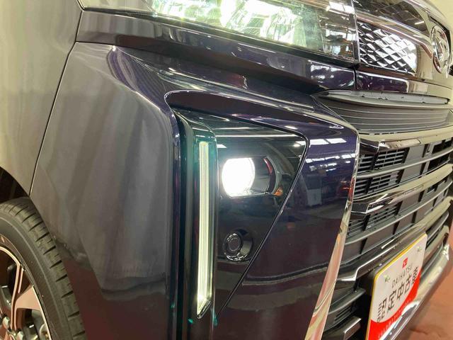 タントカスタムＸ届出済未使用車　元展示車　両側電動スライドドア　１オーナー　アイドリングストップ　レーンキープアシスト　電動格納ミラー　シートヒーター　禁煙　ＬＥＤヘッドランプ　スマートキー　オートマチックハイビーム（長崎県）の中古車