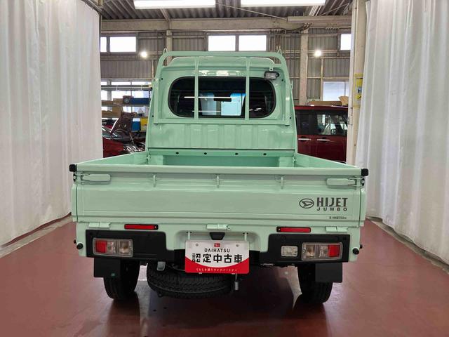 ハイゼットトラックジャンボエクストラ元展示車　届出済未使用車　２ＷＤ　ＣＶＴ　エアバッグ　衝突被害軽減システム　オートマチックハイビーム　オートライト　電動格納ミラー　アイドリングストップ　ＡＢＳ　ＬＥＤへッドライプ　１オーナー（長崎県）の中古車