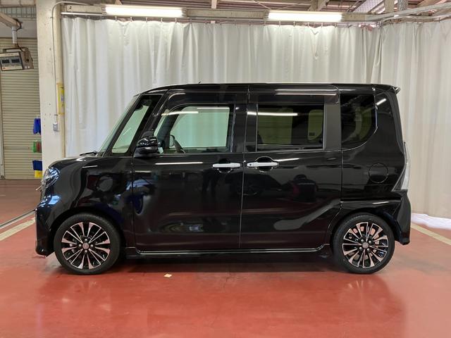 タントカスタムＲＳ下取車　ターボ　９インチナビ　バックカメラ　ＥＴＣ　前後ドライブレコーダー　シートヒーター　アダプティブクルーズコントロール　両側電動スライドドア　Ｂｌｕｅｔｏｏｔｈ　フルセグＴＶ　ＬＥＤヘッドランプ（長崎県）の中古車