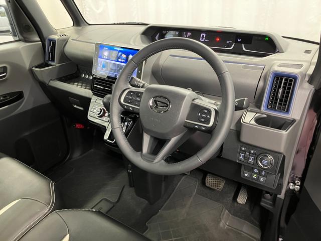 タントカスタムＲＳ下取車　ターボ　９インチナビ　バックカメラ　ＥＴＣ　前後ドライブレコーダー　シートヒーター　アダプティブクルーズコントロール　両側電動スライドドア　Ｂｌｕｅｔｏｏｔｈ　フルセグＴＶ　ＬＥＤヘッドランプ（長崎県）の中古車