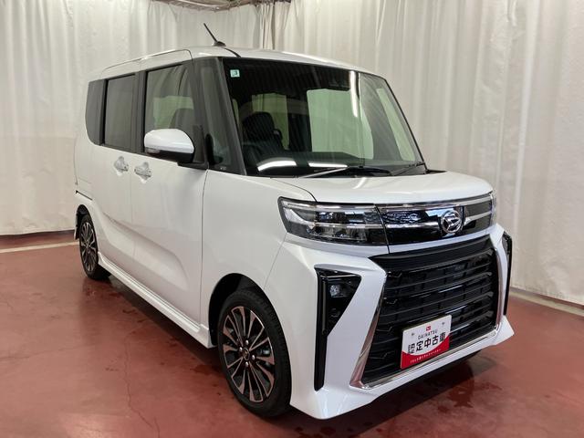 タントカスタムRS届出済未使用車 元展示車 ターボ 衝突被害軽減システム 禁煙 両側電動スライドドア シートヒーター スマートキー LEDヘッドランプ オートライト オートマチックハイビーム 運転席エアバッグ(長崎県)の中古車