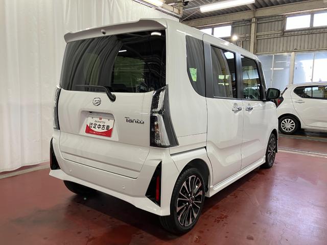 タントカスタムRS届出済未使用車 元展示車 ターボ 衝突被害軽減システム 禁煙 両側電動スライドドア シートヒーター スマートキー LEDヘッドランプ オートライト オートマチックハイビーム 運転席エアバッグ(長崎県)の中古車