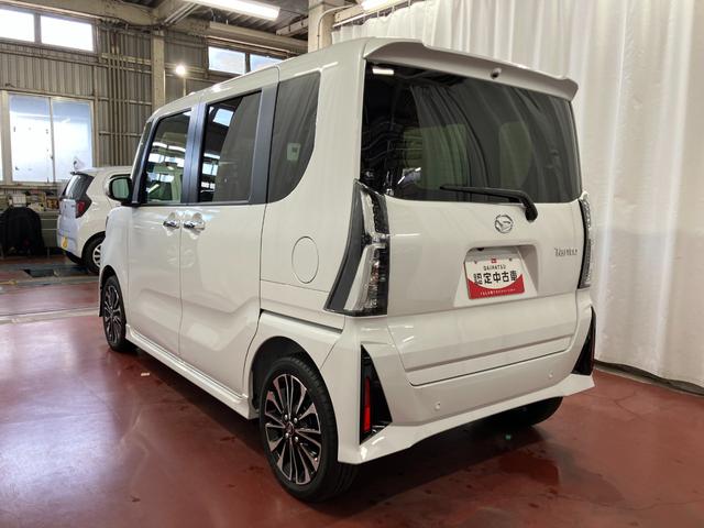タントカスタムRS届出済未使用車 元展示車 ターボ 衝突被害軽減システム 禁煙 両側電動スライドドア シートヒーター スマートキー LEDヘッドランプ オートライト オートマチックハイビーム 運転席エアバッグ(長崎県)の中古車