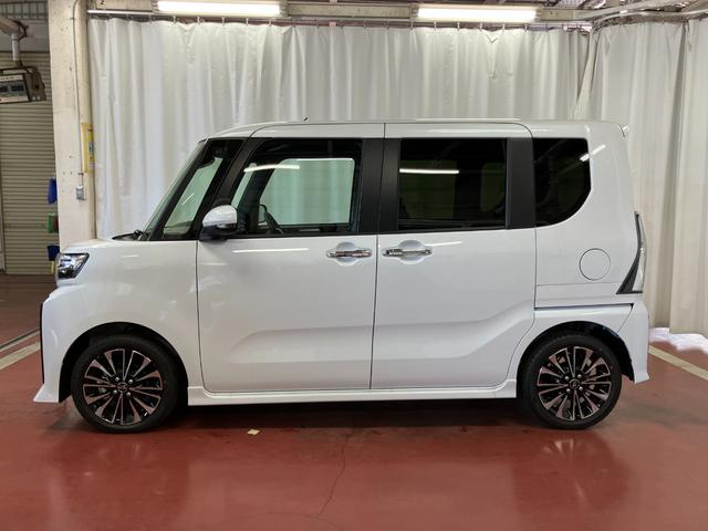 タントカスタムRS届出済未使用車 元展示車 ターボ 衝突被害軽減システム 禁煙 両側電動スライドドア シートヒーター スマートキー LEDヘッドランプ オートライト オートマチックハイビーム 運転席エアバッグ(長崎県)の中古車