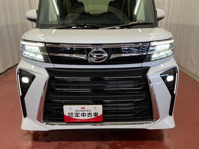 タントカスタムRS届出済未使用車 元展示車 ターボ 衝突被害軽減システム 禁煙 両側電動スライドドア シートヒーター スマートキー LEDヘッドランプ オートライト オートマチックハイビーム 運転席エアバッグ(長崎県)の中古車