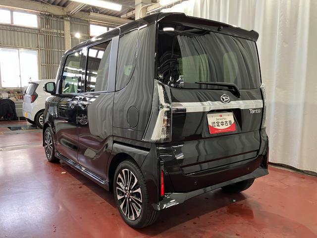 タントカスタムＲＳリミテッド届出済未使用車　ターボ　禁煙車　９インチディスプレイオーディオ　バックカメラ　ＥＴＣ　衝突被害軽減システム　車線逸脱防止　シートヒーター　両側電動スライドドア　アダプティブクルーズコントロール（長崎県）の中古車