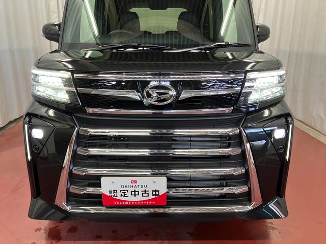 タントカスタムＲＳリミテッド届出済未使用車　ターボ　禁煙車　９インチディスプレイオーディオ　バックカメラ　ＥＴＣ　衝突被害軽減システム　車線逸脱防止　シートヒーター　両側電動スライドドア　アダプティブクルーズコントロール（長崎県）の中古車