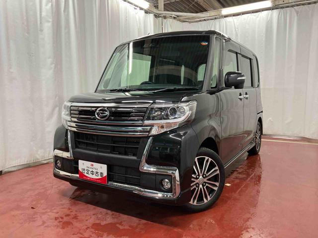 タントカスタムＲＳ　トップエディションＳＡIII下取車　ターボ　ナビ　ブルートゥース　アイドリングストップ　電動格納ミラー　オートマチックハイビーム　シートヒーター　両側電動スライドドア　ＬＥＤヘッドランプ　バックカメラ　ＴＶ　ＵＳＢ　スマートキー（長崎県）の中古車