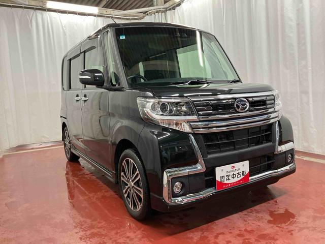 タントカスタムＲＳ　トップエディションＳＡIII下取車　ターボ　ナビ　ブルートゥース　アイドリングストップ　電動格納ミラー　オートマチックハイビーム　シートヒーター　両側電動スライドドア　ＬＥＤヘッドランプ　バックカメラ　ＴＶ　ＵＳＢ　スマートキー（長崎県）の中古車