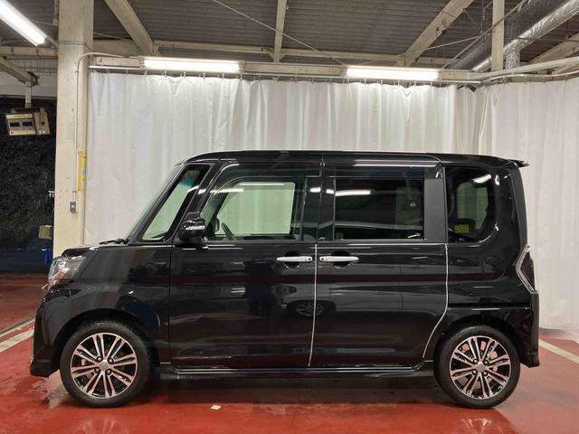 タントカスタムＲＳ　トップエディションＳＡIII下取車　ターボ　ナビ　ブルートゥース　アイドリングストップ　電動格納ミラー　オートマチックハイビーム　シートヒーター　両側電動スライドドア　ＬＥＤヘッドランプ　バックカメラ　ＴＶ　ＵＳＢ　スマートキー（長崎県）の中古車