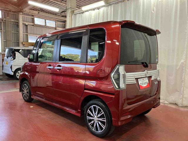 タントカスタムＸ　トップエディションＳＡIII下取車　横滑防止装置　セキュリティアラーム　車線逸脱警報装置　電動格納ミラー　ＥＴＣ　スマートキー　アイドリングストップ　オートライト　エアバッグ　プッシュスタート　衝突被害軽減システム（長崎県）の中古車