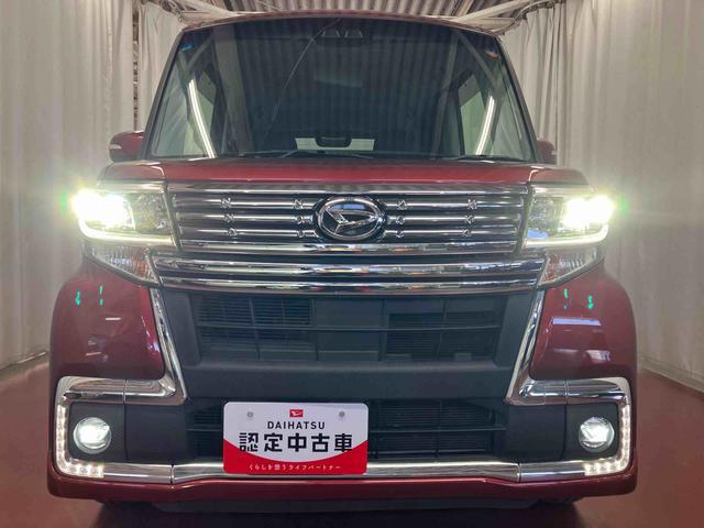 タントカスタムＸ　トップエディションＳＡIII下取車　横滑防止装置　セキュリティアラーム　車線逸脱警報装置　電動格納ミラー　ＥＴＣ　スマートキー　アイドリングストップ　オートライト　エアバッグ　プッシュスタート　衝突被害軽減システム（長崎県）の中古車