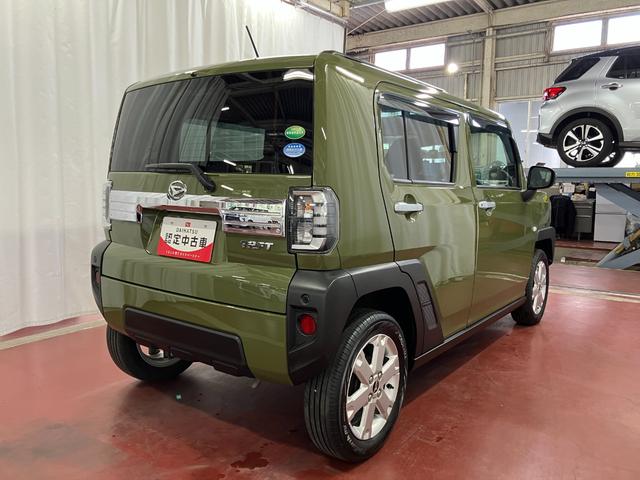 タフトＧ下取車　ＤＶＤオーディオ　パノラマモニター　ＬＥＤヘッドランプ　スマートキー　衝突被害軽減システム　シートヒーター　ＥＴＣ　電動格納ミラー　ＤＶＤ　衝突安全ボディ　オートマチックハイビーム（長崎県）の中古車