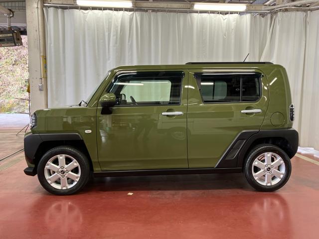 タフトＧ下取車　ＤＶＤオーディオ　パノラマモニター　ＬＥＤヘッドランプ　スマートキー　衝突被害軽減システム　シートヒーター　ＥＴＣ　電動格納ミラー　ＤＶＤ　衝突安全ボディ　オートマチックハイビーム（長崎県）の中古車