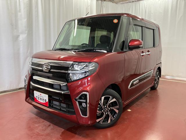 タントカスタムＸスタイルセレクション下取車　衝突被害軽減システム　ナビ　前後ドラレコ　バックカメラ　Ｂｌｕｅｔｏｏｔｈ　ＬＥＤヘッドランプ　シートヒーター　ＥＴＣ　スマートキー　ＤＶＤ　アイドリングストップ　オートマチックハイビーム（長崎県）の中古車