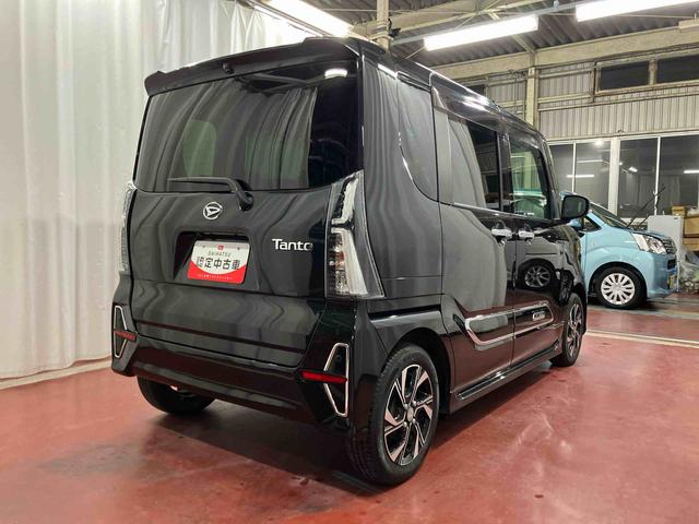 タントカスタムXスタイルセレクション1オーナー車 ナビ ETC 車線逸脱警報装置 ブルートゥース メンテナンスノート 衝突回避支援システム バックカメラ LEDヘッドランプ TV 盗難防止装置 スマートキー 両側電動スライドドア(長崎県)の中古車