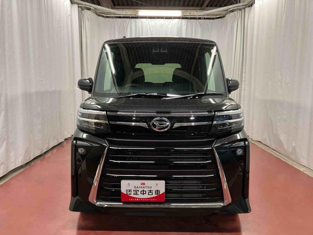 タントカスタムＲＳ届出済未使用車　元展示車　ディスプレイオーディオ　アイドリンストップ　衝突被害軽減システム　電動格納ミラー　両側電動スライドドア　ブルートゥース　車線逸脱警報　シートヒーター　ターボ　バックカメラ（長崎県）の中古車