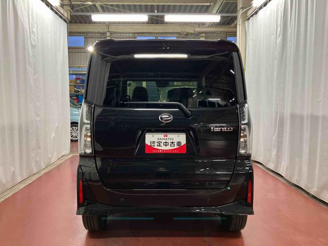 タントカスタムＲＳ届出済未使用車　元展示車　ディスプレイオーディオ　アイドリンストップ　衝突被害軽減システム　電動格納ミラー　両側電動スライドドア　ブルートゥース　車線逸脱警報　シートヒーター　ターボ　バックカメラ（長崎県）の中古車