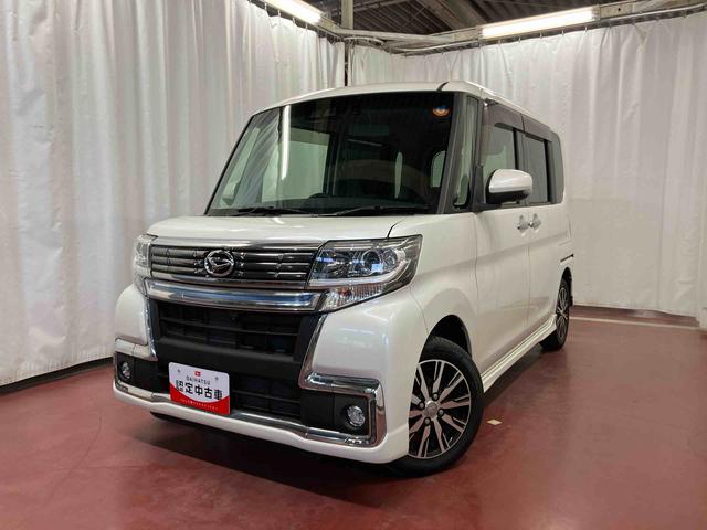 タントカスタムＸ　トップエディションＶＳ　ＳＡIII修復歴有　下取車　踏み間違い防止　シートヒーター　ナビ　ＴＶ　電動格納ミラー　ブルートゥース　レーンアシスト　スマートキー　ＬＥＤヘッドランプ　記録簿　ＡＢＳ　オートライト　ＤＶＤ　ドライブレコーダー（長崎県）の中古車