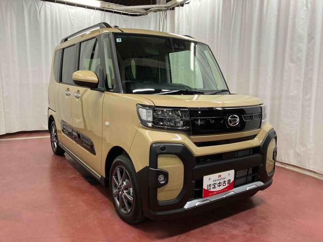 タントファンクロスリミテッド届出済未使用車　元展示車　ディスプレイオーディオ　衝突被害軽減システム　車線逸脱警報　１オーナー　アダプティブクルーズコントロール　両側電動スライドドア　ＬＥＤヘッドランプ　バックカメラ（長崎県）の中古車