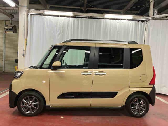 タントファンクロスリミテッド届出済未使用車　元展示車　ディスプレイオーディオ　衝突被害軽減システム　車線逸脱警報　１オーナー　アダプティブクルーズコントロール　両側電動スライドドア　ＬＥＤヘッドランプ　バックカメラ（長崎県）の中古車