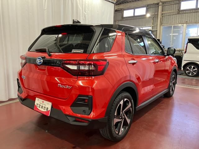 ロッキープレミアムG HEV下取車 ターボ ナビ パノラマモニター ETC アダプティブクルーズコントロール ブラインドスポットモニター シートヒーター 衝突被害軽減システム Bluetooth フルセグTV USB入力端子(長崎県)の中古車