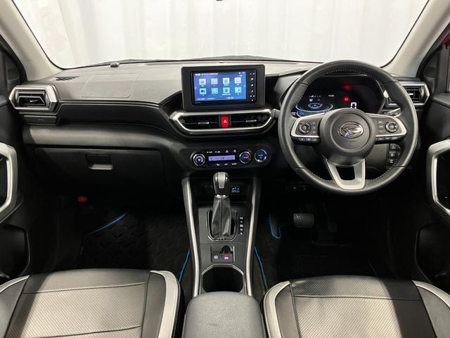 ロッキープレミアムG HEV下取車 ターボ ナビ パノラマモニター ETC アダプティブクルーズコントロール ブラインドスポットモニター シートヒーター 衝突被害軽減システム Bluetooth フルセグTV USB入力端子(長崎県)の中古車