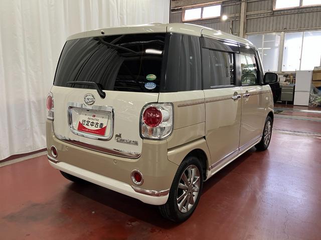 ムーヴキャンバスＧメイクアップ　ＳＡII下取車　ナビ　ブルートゥース　ＥＴＣ　ドライブレコーダー　パノラマモニター　衝突被害軽減システム　スマートキー　両側電動スライドドア　電動格納ミラー　運転席エアバッグ　助手席エアバッグ　衝突安全ボディ（長崎県）の中古車