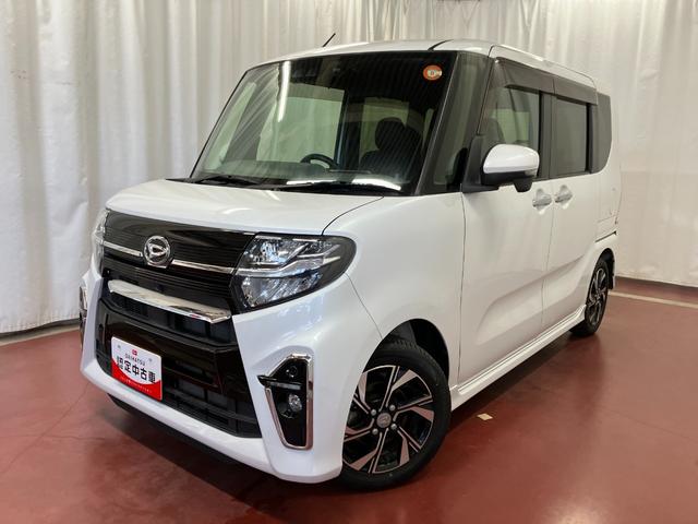 タントカスタムXセレクション下取車 衝突被害軽減システム ナビ 前後ドラレコ パノラマモニター Bluetooth LEDヘッドランプ シートヒーター ETC スマートキー DVD アイドリングストップ オートマチックハイビーム(長崎県)の中古車