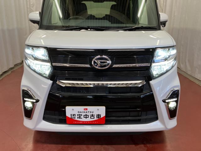 タントカスタムXセレクション下取車 衝突被害軽減システム ナビ 前後ドラレコ パノラマモニター Bluetooth LEDヘッドランプ シートヒーター ETC スマートキー DVD アイドリングストップ オートマチックハイビーム(長崎県)の中古車