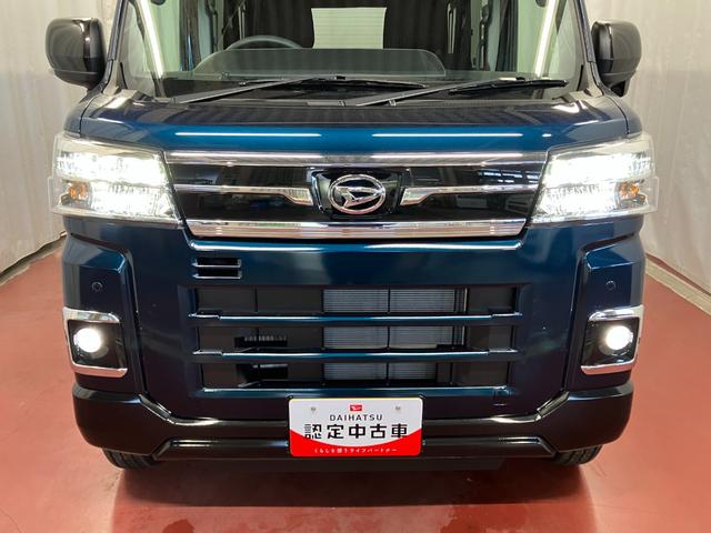 アトレーRS届出済未使用車 元展示車 4WD ターボ 禁煙車 アダプティブクルーズコントロール 衝突被害軽減システム 両側電動スライドドア オートライト オートマチックハイビーム 電動格納ミラー プッシュスタート(長崎県)の中古車