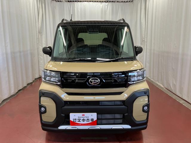 タントファンクロス元展示車 届出済未使用車 禁煙 衝突被害軽減システム レーンキープアシスト 両側電動スライドドア シートヒーター LEDヘッドランプ オートライト オートマチックハイビーム スマートキー ベンチシート(長崎県)の中古車