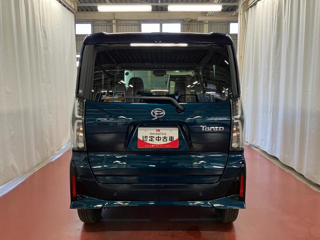 タントカスタムＸ届出済未使用車　元展示車　禁煙　ディスプレイオーディオ　ブルートゥース　バックカメラ　衝突被害軽減システム　車線逸脱防止　シートヒーター　ＨＤＭＩ　スマートキー　プッシュスタート　ＬＥＤヘッドランプ（長崎県）の中古車