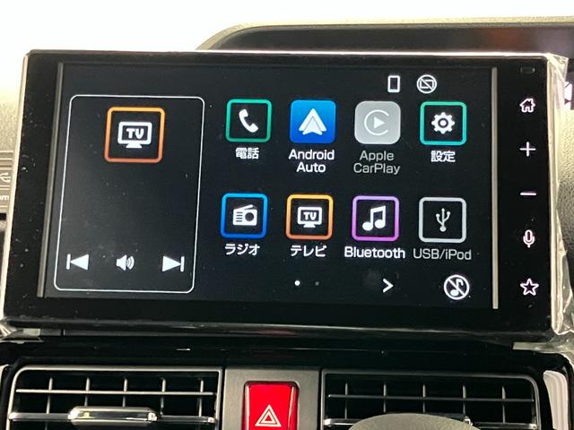 タントカスタムＸ届出済未使用車　元展示車　禁煙　ディスプレイオーディオ　ブルートゥース　バックカメラ　衝突被害軽減システム　車線逸脱防止　シートヒーター　ＨＤＭＩ　スマートキー　プッシュスタート　ＬＥＤヘッドランプ（長崎県）の中古車