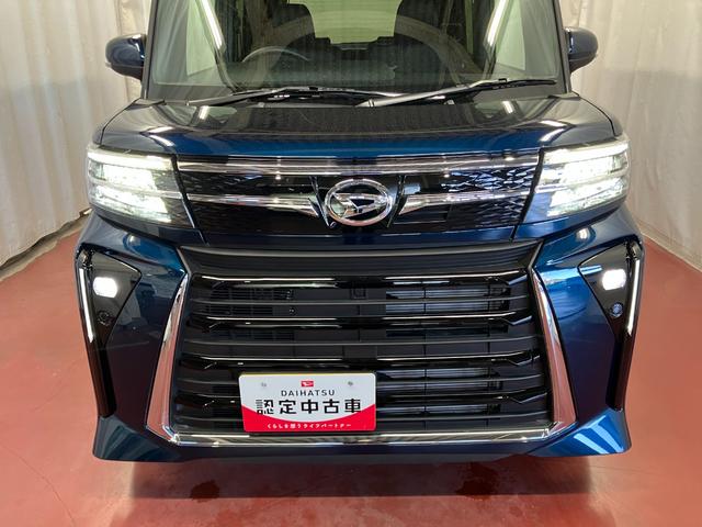 タントカスタムＸ届出済未使用車　元展示車　禁煙　ディスプレイオーディオ　ブルートゥース　バックカメラ　衝突被害軽減システム　車線逸脱防止　シートヒーター　ＨＤＭＩ　スマートキー　プッシュスタート　ＬＥＤヘッドランプ（長崎県）の中古車