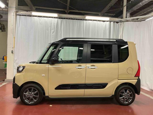 タントファンクロス届出済未使用車　元展示車　１オーナー　前後誤発進抑制　アイドリングストップ　オートライト　オートマチックハイビーム　レーンキープアシスト　ＬＥＤヘッドランプ　電動格納ミラー　禁煙車　シートヒーター（長崎県）の中古車