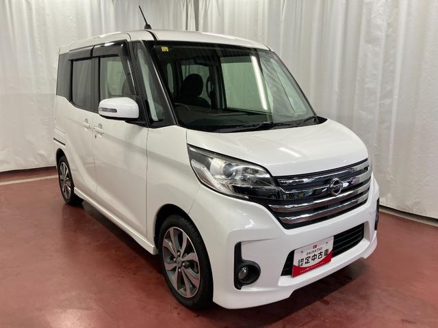 デイズルークスハイウェイスター ターボ下取車 ターボ ナビ 全周囲モニター ETC 両側電動スライドドア Bluetooth フルセグTV DVD CD HIDヘッドランプ スマートキー プッシュスタート 横滑り防止装置(長崎県)の中古車