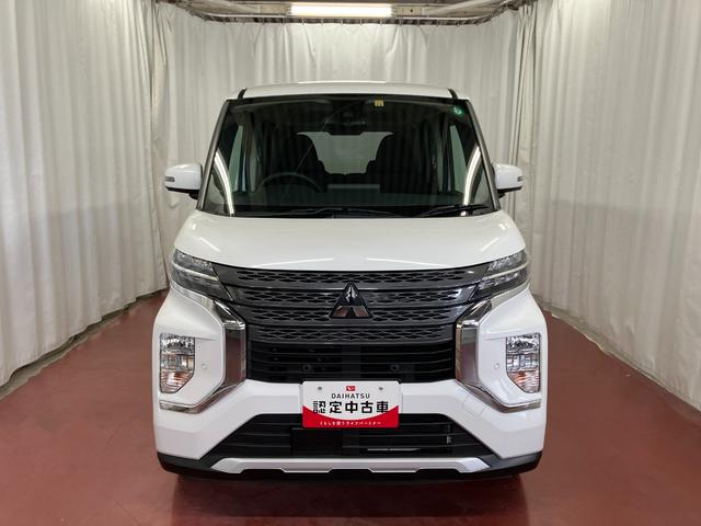 eKクロススペースG下取車 全周囲モニター タッチパネル式フルオートエアコン 衝突被害軽減システム レーンキープアシスト 両側電動スライドドア プッシュスタート LEDヘッドランプ 純正アルミホイール(長崎県)の中古車