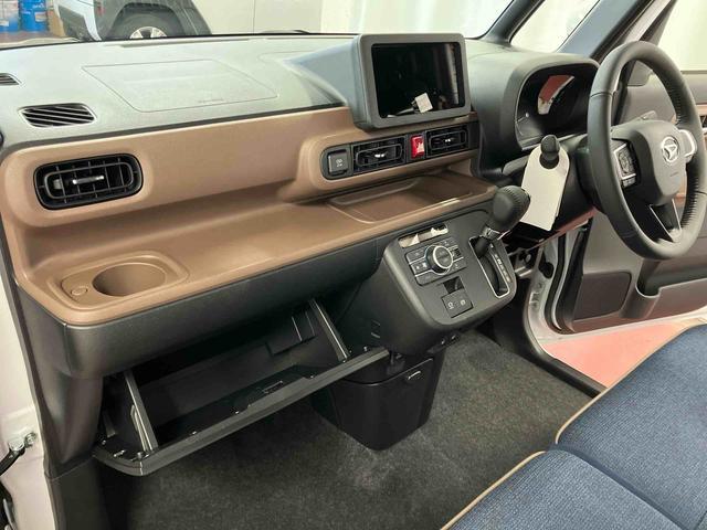 ムーヴキャンバスセオリーＧ届出済未使用車　元展示車　誤発進抑制機能　アイドリングストップ　レーンキープアシスト　電動格納ミラー　禁煙　盗難防止システム　シートヒーター　１オーナー　スマートキー　ＬＥＤヘッドランプ　オートライト（長崎県）の中古車